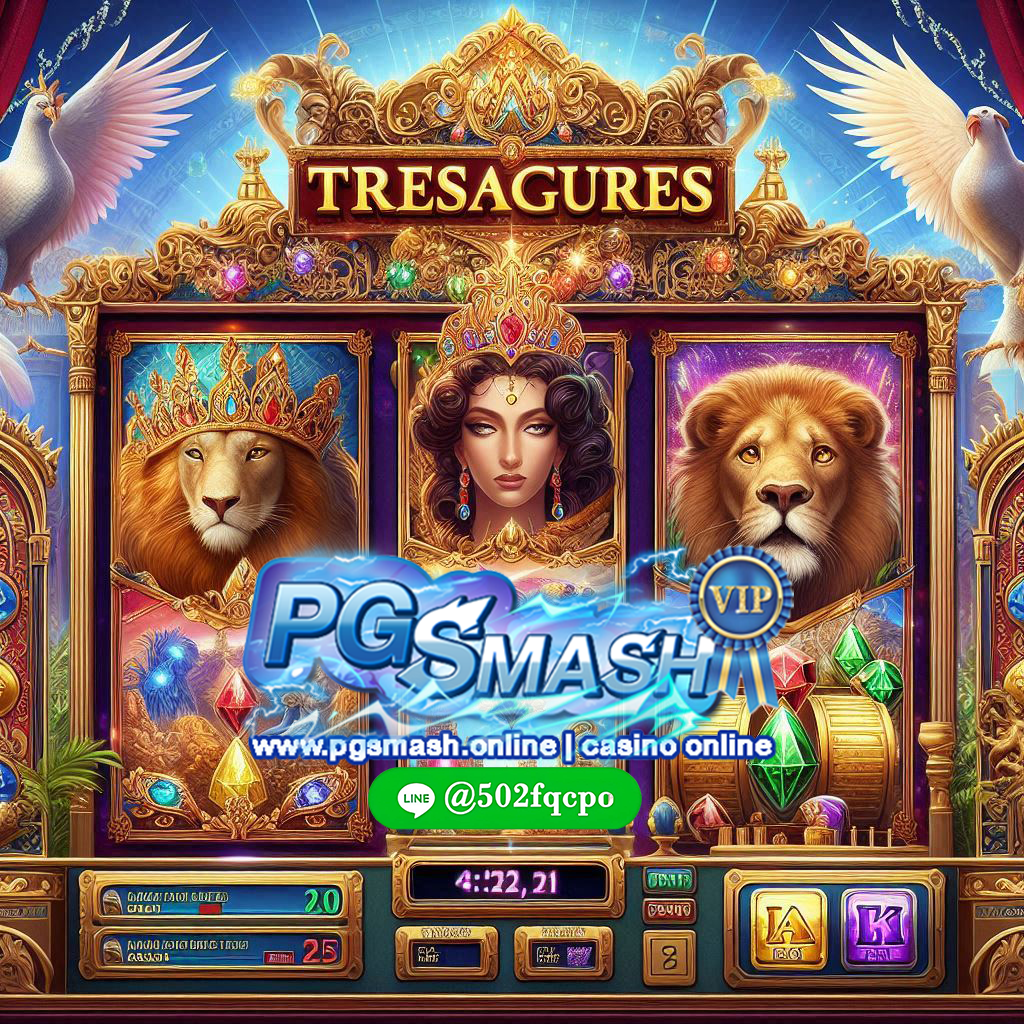 Slot Machine Majestic Treasures Casino Game